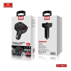 Полнач за во автомобил - Earldom Car mp3 + Charger FM Transmitter